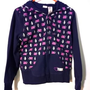 Disney Tinkerbell junior's xl zipper hoodie